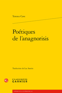 Poétiques de l'anagnorisis