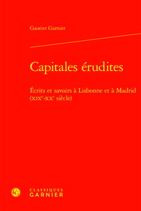 Capitales érudites