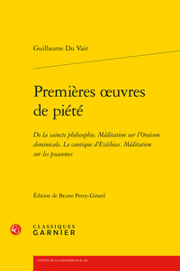 Premières oeuvres de piété