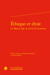 Éthique et droit