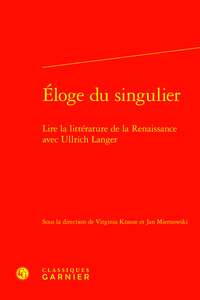 Éloge du singulier