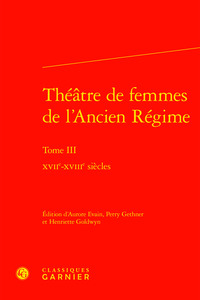 Théâtre de femmes de l'Ancien Régime