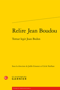 Relire Jean Boudou