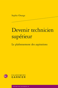 Devenir technicien supérieur