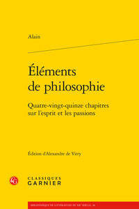 Éléments de philosophie