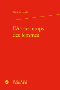 L'AUTRE TEMPS DES FEMMES