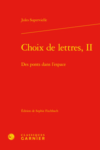 Choix de lettres, II