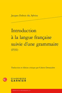 Introduction à la langue française suivie d'une grammaire