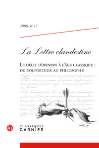 La Lettre clandestine