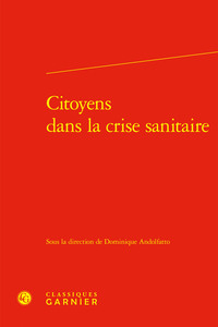 CITOYENS DANS LA CRISE SANITAIRE