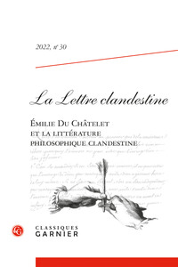 La Lettre clandestine n° 30