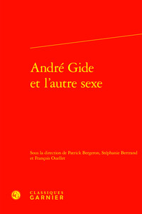 André Gide et l'autre sexe