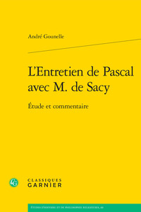 L'Entretien de Pascal avec M. de Sacy