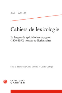 Cahiers de lexicologie