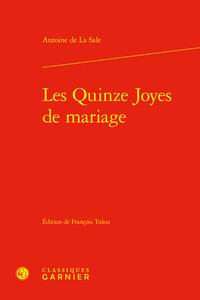 LES QUINZE JOYES DE MARIAGE