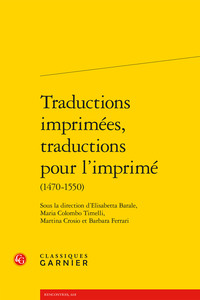 Traductions imprimées, traductions pour l'imprimé