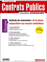 ACCP  N  215 DECEMBRE 2020 - CONTRATS PUBLICS  L'ACTUALITE DE LA COMMANDE ET DES CONTRATS PUBLICS