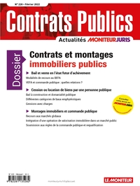 ACCP N  228 FEVRIER 2022 - CONTRATS PUBLICS L'ACTUALITE DE LA COMMANDE ET DES CONTRATS PUBLICS
