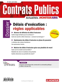 ACCP N  230 AVRIL 2022 - CONTRATS PUBLICS L'ACTUALITE DE LA COMMANDE ET DES CONTRATS PUBLICS