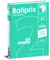 VOLUME 2 BATIPRIX 2016