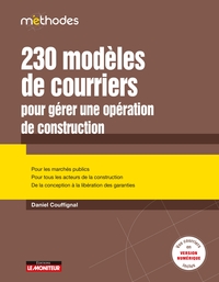 230 modèles de courriers pour gérer une opération de construction