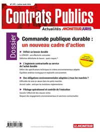ACCP N 277 JUILLET AOUT 2026 - CONTRATS PUBLICS L'ACTUALITE DE LA COMMANDE ET DES CONTRATS PUBLICS