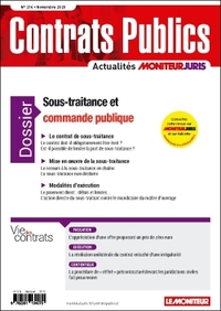 ACCP  N  214 NOVEMBRE 2020 - CONTRATS PUBLICS  L'ACTUALITE DE LA COMMANDE ET DES CONTRATS PUBLICS