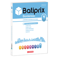 VOLUME 9 BATIPRIX 2022 - LA REFERENCE DU CHIFFRAGE DE VOS TRAVAUX