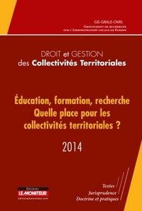 Droit et gestion des collectivités territoriales - 2014