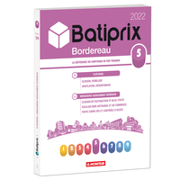 VOLUME 5 BATIPRIX 2022 - LA REFERENCE DU CHIFFRAGE DE VOS TRAVAUX