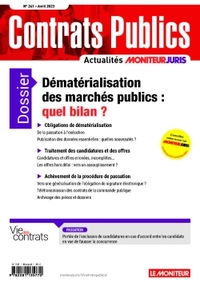 ACCP  N  241 AVRIL 2023 - CONTRATS PUBLICS  L'ACTUALITE DE LA COMMANDE ET DES CONTRATS PUBLICS