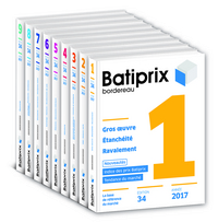 PACK DES 9 VOLUMES BATIPRIX 2017