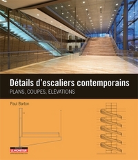 Détails d'escaliers contemporains