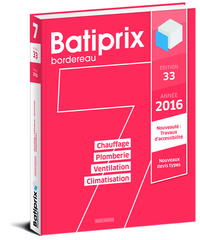 VOLUME 7 BATIPRIX 2016