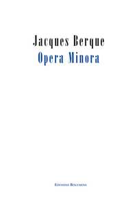 Opera Minora. 3 volumes