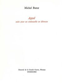 Appel / Suite Pour Violoncelle en Detresse