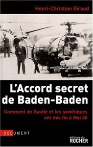 L'Accord secret de Baden-Baden