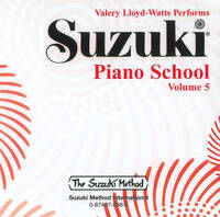 SUZUKI: PIANO SCHOOL, VOLUME 5 (CD) CD