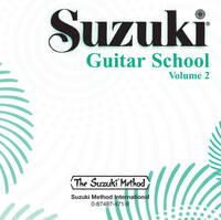 SUZUKI GUITAR SCHOOL VOL 2 CD CD