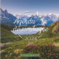 AGENDA MONTAGNE 2024 PETIT FORMAT LAC BLANC