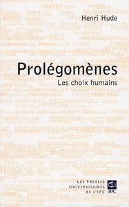 prolegomenes