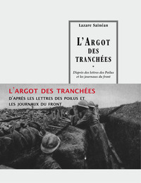 L'ARGOT DES TRANCHEES