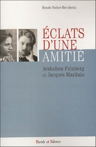 Eclats d'une amitie avshalom feinberg jacques maritain