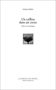 UN CAILLOU DANS UN CREUX - NOTES SUR LE POETIQUE