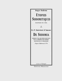 UTOPIES SODOMITIQUES / DE SODOMIA