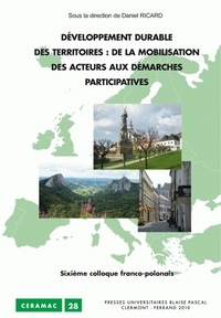 Développement durable des territoires - de la mobilisation des acteurs aux démarches participatives