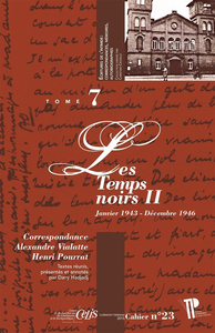 Correspondance Alexandre Vialatte-Henri Pourrat - 1916-1959