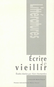 Écrire le vieillir