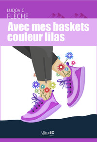 Avec mes baskets couleur lilas