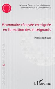 Grammaire rénovée enseignée en formation des enseignants